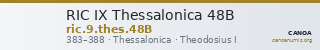 RIC IX Thessalonica 48B — CANOA