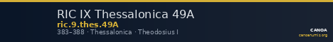 RIC IX Thessalonica 49A — CANOA
