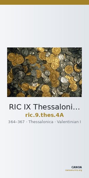 RIC IX Thessalonica 4A — CANOA