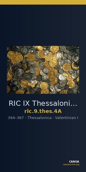 RIC IX Thessalonica 4A — CANOA
