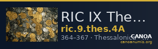 RIC IX Thessalonica 4A — CANOA