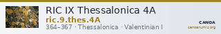 RIC IX Thessalonica 4A — CANOA