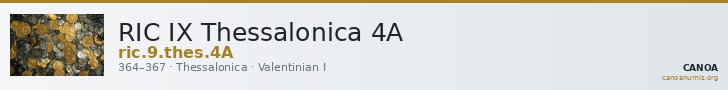 RIC IX Thessalonica 4A — CANOA