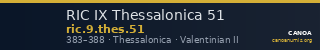 RIC IX Thessalonica 51 — CANOA