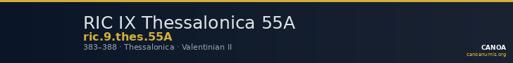 RIC IX Thessalonica 55A — CANOA