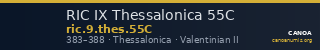 RIC IX Thessalonica 55C — CANOA