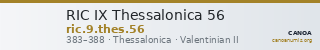 RIC IX Thessalonica 56 — CANOA