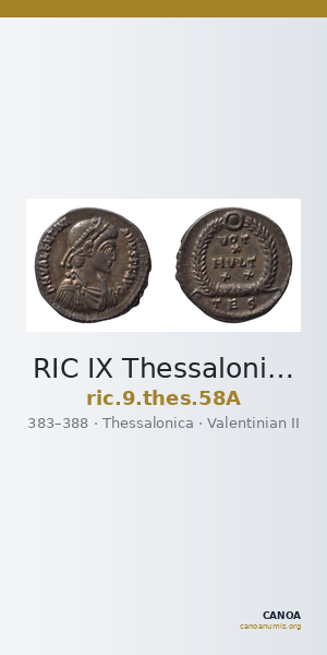 RIC IX Thessalonica 58A — CANOA