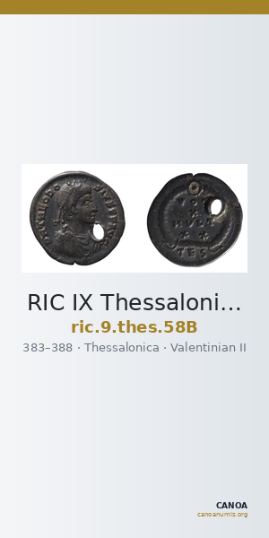 RIC IX Thessalonica 58B — CANOA