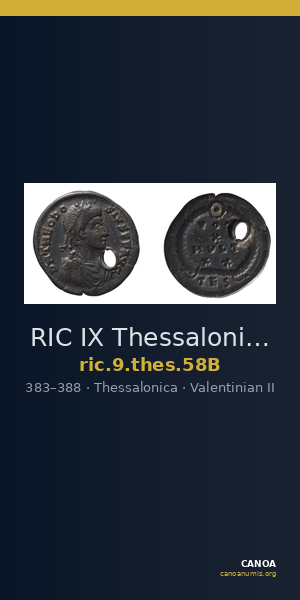 RIC IX Thessalonica 58B — CANOA