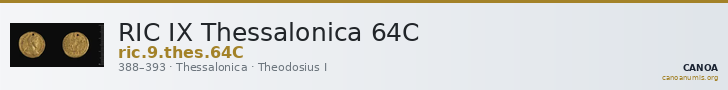 RIC IX Thessalonica 64C — CANOA