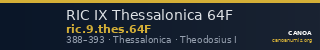 RIC IX Thessalonica 64F — CANOA