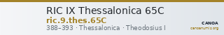 RIC IX Thessalonica 65C — CANOA