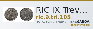 RIC IX Treveri 105 — CANOA