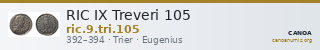 RIC IX Treveri 105 — CANOA