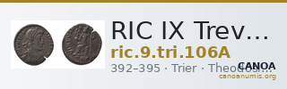 RIC IX Treveri 106A — CANOA