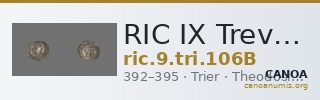 RIC IX Treveri 106B — CANOA