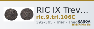 RIC IX Treveri 106C — CANOA