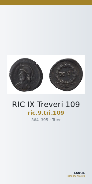 RIC IX Treveri 109 — CANOA
