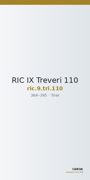 RIC IX Treveri 110 — CANOA