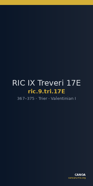RIC IX Treveri 17E — CANOA