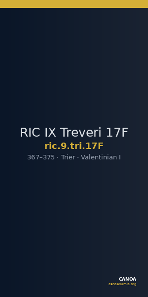 RIC IX Treveri 17F — CANOA
