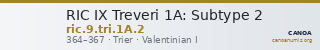RIC IX Treveri 1A: Subtype 2 — CANOA