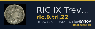 RIC IX Treveri 22 — CANOA