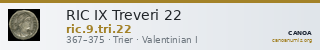 RIC IX Treveri 22 — CANOA