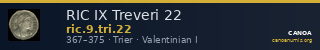 RIC IX Treveri 22 — CANOA
