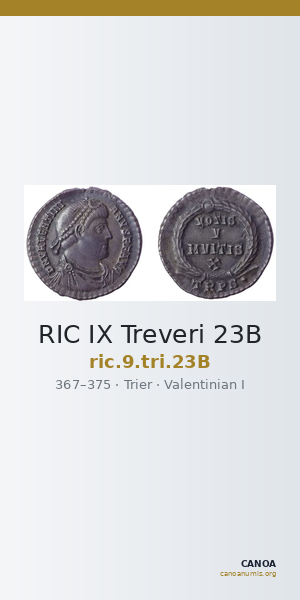 RIC IX Treveri 23B — CANOA