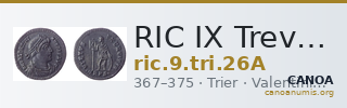 RIC IX Treveri 26A — CANOA