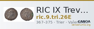 RIC IX Treveri 26E — CANOA