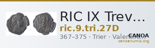 RIC IX Treveri 27D — CANOA