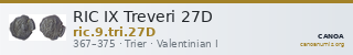 RIC IX Treveri 27D — CANOA