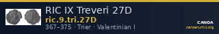 RIC IX Treveri 27D — CANOA