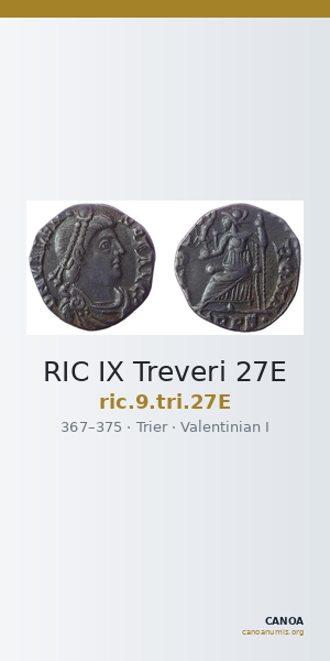 RIC IX Treveri 27E — CANOA