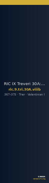 RIC IX Treveri 30A: Subtype viiib — CANOA
