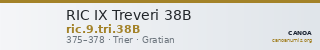 RIC IX Treveri 38B — CANOA