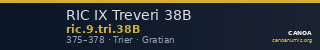 RIC IX Treveri 38B — CANOA