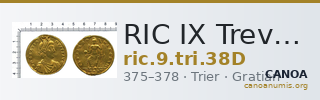 RIC IX Treveri 38D — CANOA