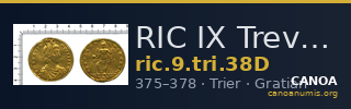 RIC IX Treveri 38D — CANOA