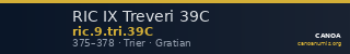 RIC IX Treveri 39C — CANOA