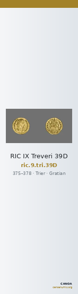 RIC IX Treveri 39D — CANOA