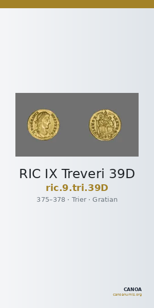 RIC IX Treveri 39D — CANOA