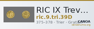 RIC IX Treveri 39D — CANOA