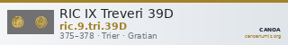 RIC IX Treveri 39D — CANOA