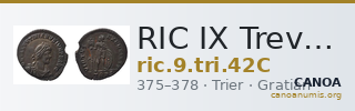 RIC IX Treveri 42C — CANOA