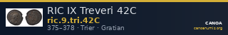 RIC IX Treveri 42C — CANOA