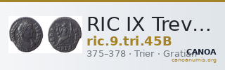 RIC IX Treveri 45B — CANOA